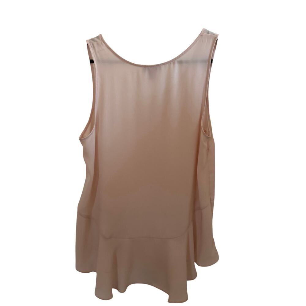 Vince Camuto rose colored top lightweight sz petite small dressy summery